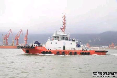 国内首艘纯电动拖轮 云港电拖一号 正式投入运营