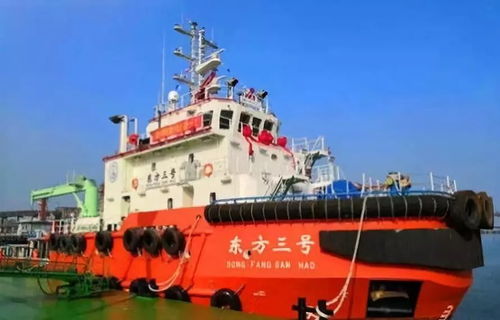 连云港港首艘自主建造拖轮 东方三号 正式启用丨码头网