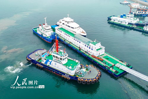 山东青岛 全国首艘氢电拖轮投用
